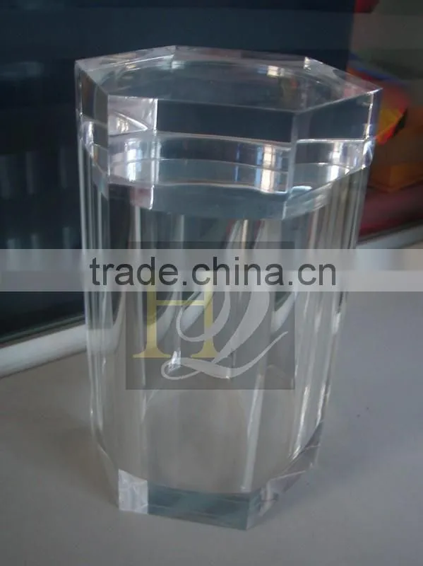 Plexiglass, Acrylic material acrylic containers, cude acrylic boxed with lid