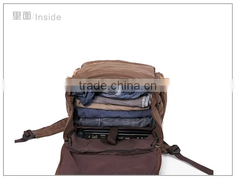 outdoor adventure backpack,functional backpacks cheap and beautiful,Teenagers Leisure Canvas Backpack