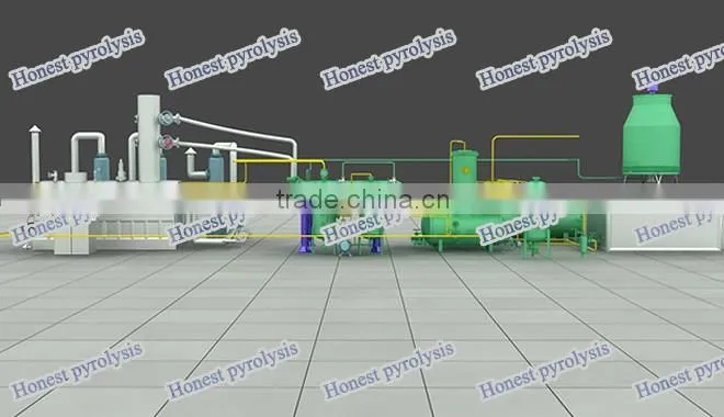 2016 Best Sale Waste Engine Oil Continuous Oil Distillation Equipment Manufaction