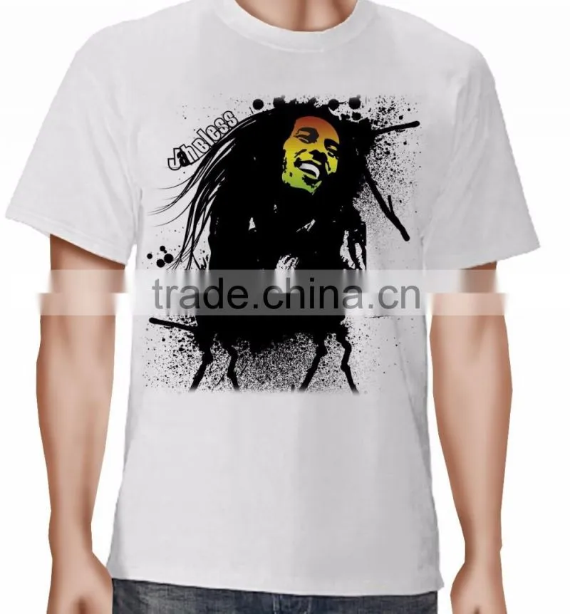 Printing T Shirts Cotton/ Custom Silk Screen Printing T Shirt/ Machine Screen Printing T Shirt