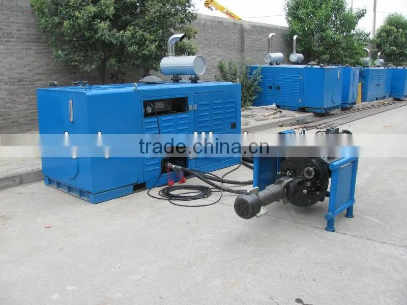 Pipe end cutting machine