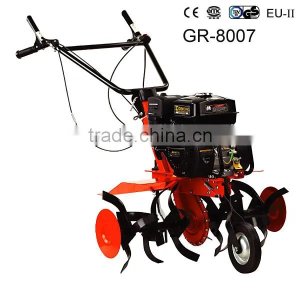 Gasoline Tiller / 6.5HP CE certificate Cultivator Tiller / Rotovator Tiller /