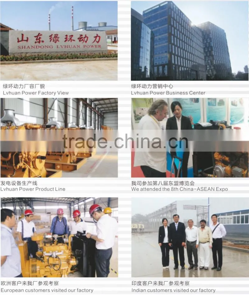 methane gas powered engine natural gas 20kw-600kw Shale gas generator set