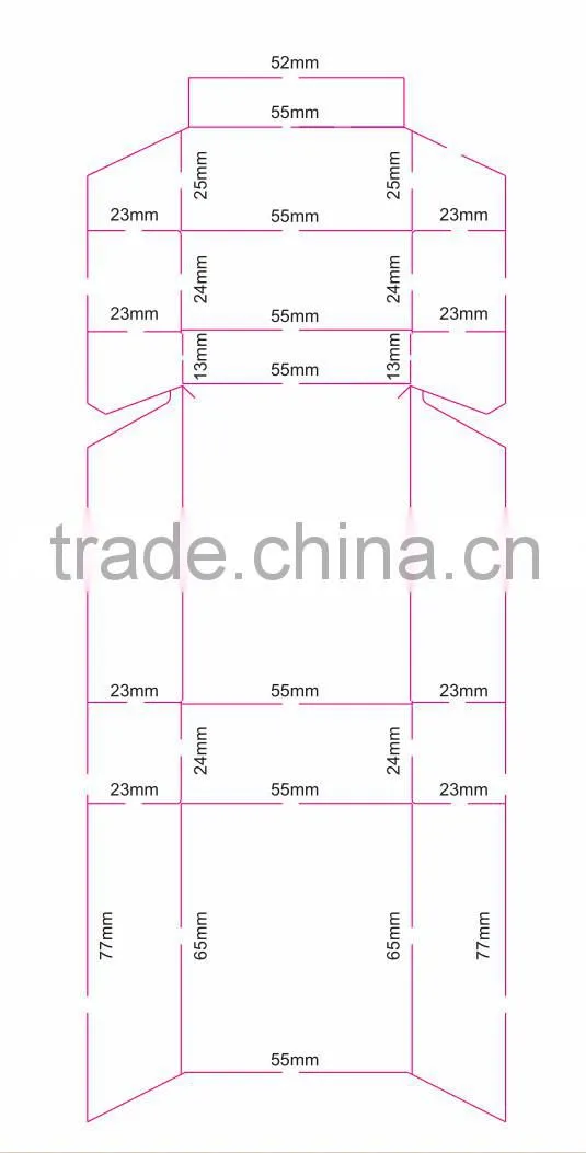 foil metallized paper packing box for Dihao in China