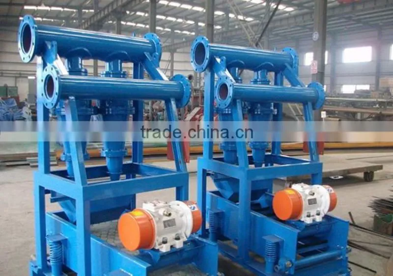 Low price!! Oilfield drilling mud Desander , oilfield machinery