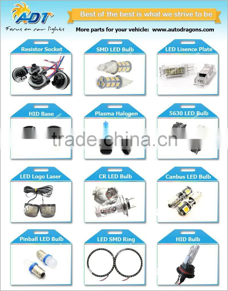 Canbus Error Free Q7 LED number License plate light for AUDI