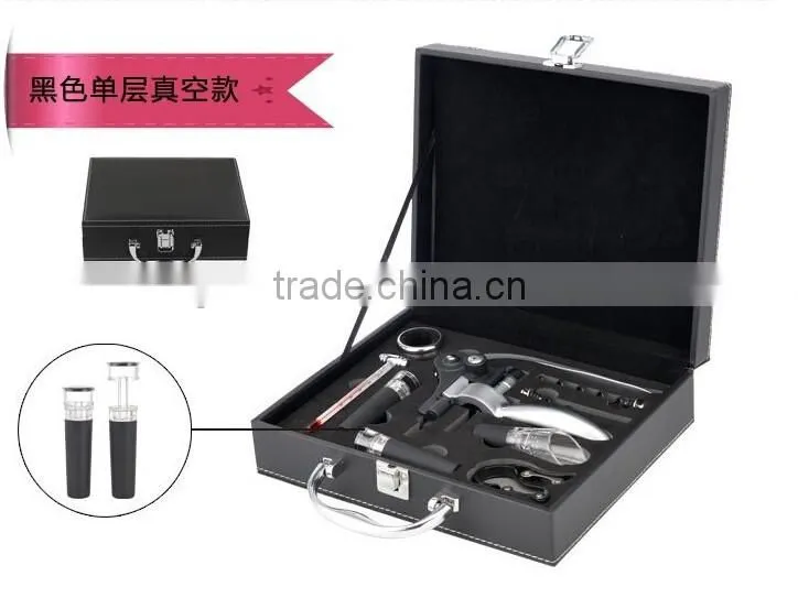 Promotional New Design Home Wine Bar Furniture Tool Wine Set