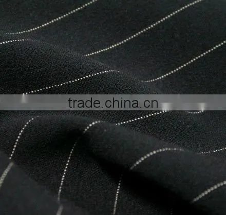 High Quality Stripe Polyester 4 Ways Stretch Fabric