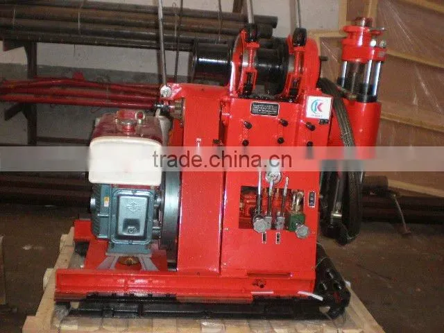 XUL-100 small spindle man portable multi-purpose water well drilling rig