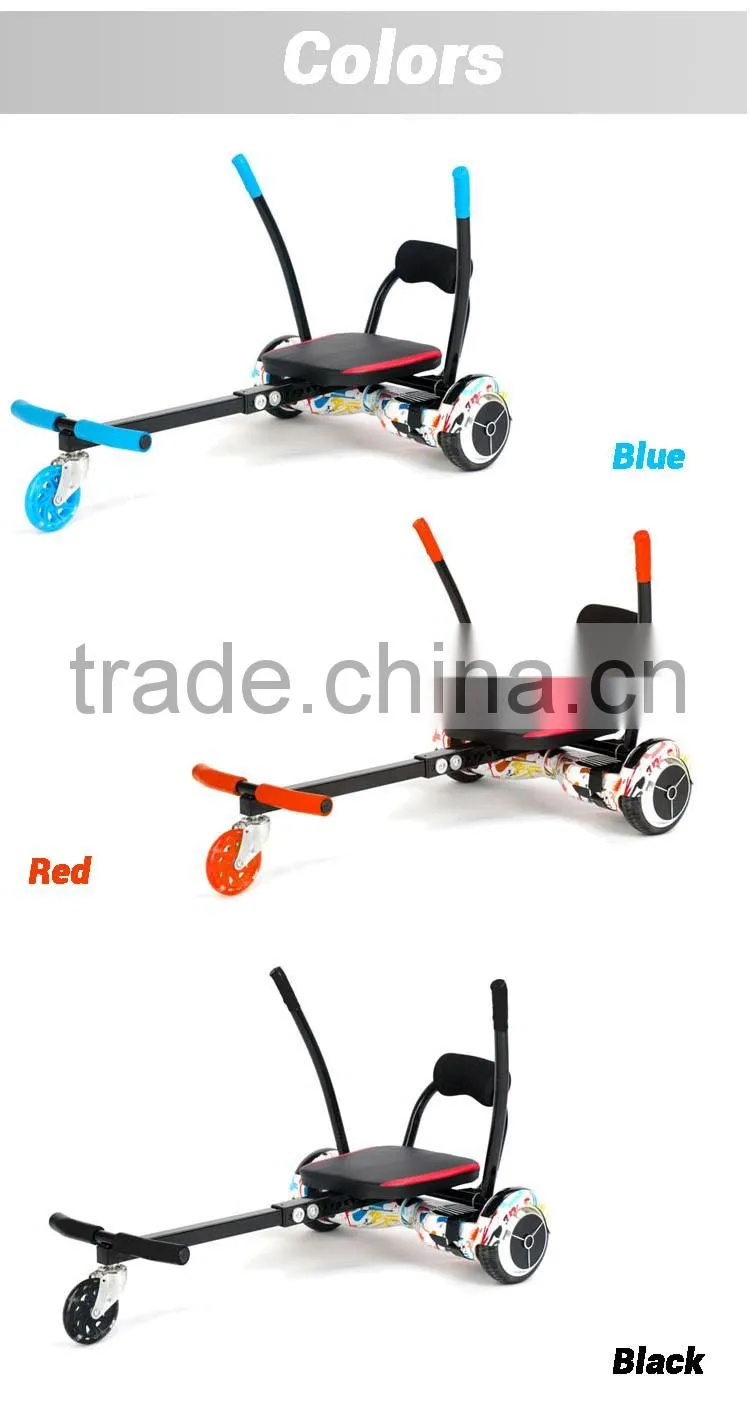 Hot Selling Ce Approved Newest Design Hoverkarts Seating Chair For Hoverboard Most Felixible Hoverkart,