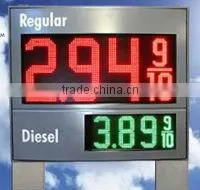 green 12'' 8.889/10 digital numbers gas/oil/petrol station price led display