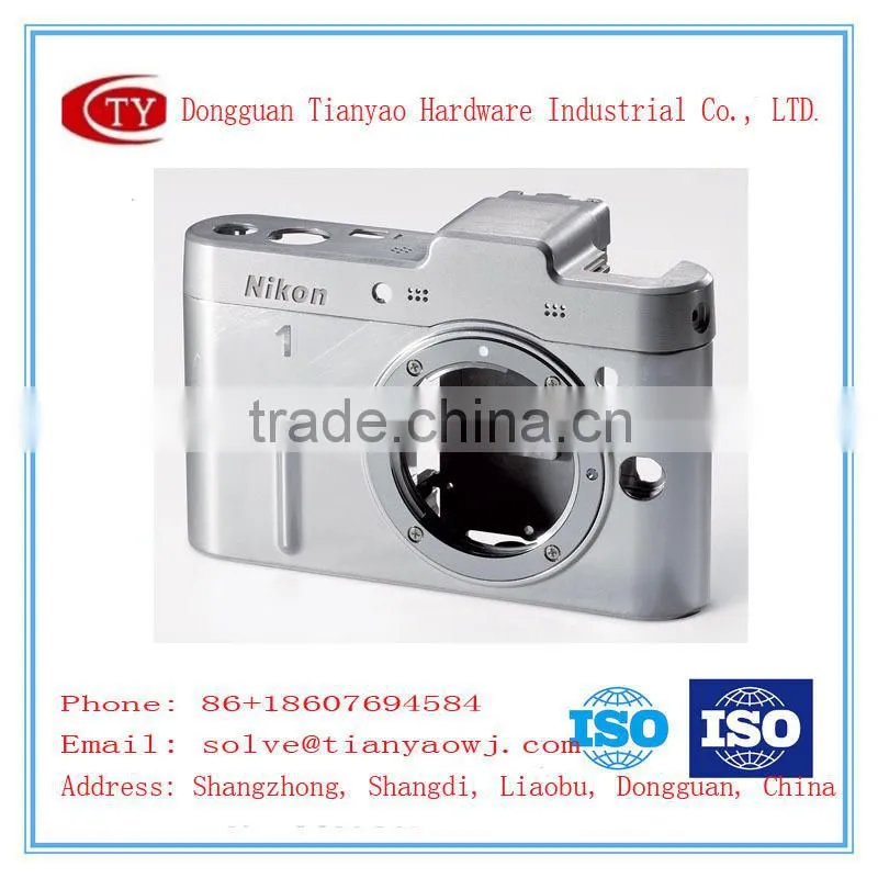 15525 die casting magnesium with painted surface camera housing