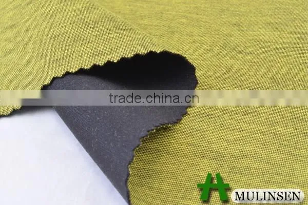 Shaoxing Mulinsen knit roma dyed t/r polyester rayon spandex fabric
