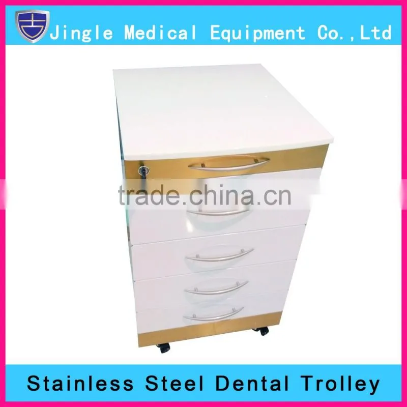 Dental Cabinet Display In The Sino Dental Beijing Exhibition,Mobile Dental Trolley In The Sino Dental Beijing Exhibition