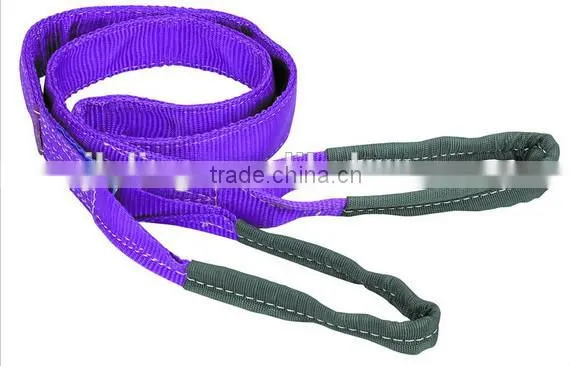 EN 1492-1 CE GS polyester lifting webbing sling flat webbing sling polyester webbing sling belt
