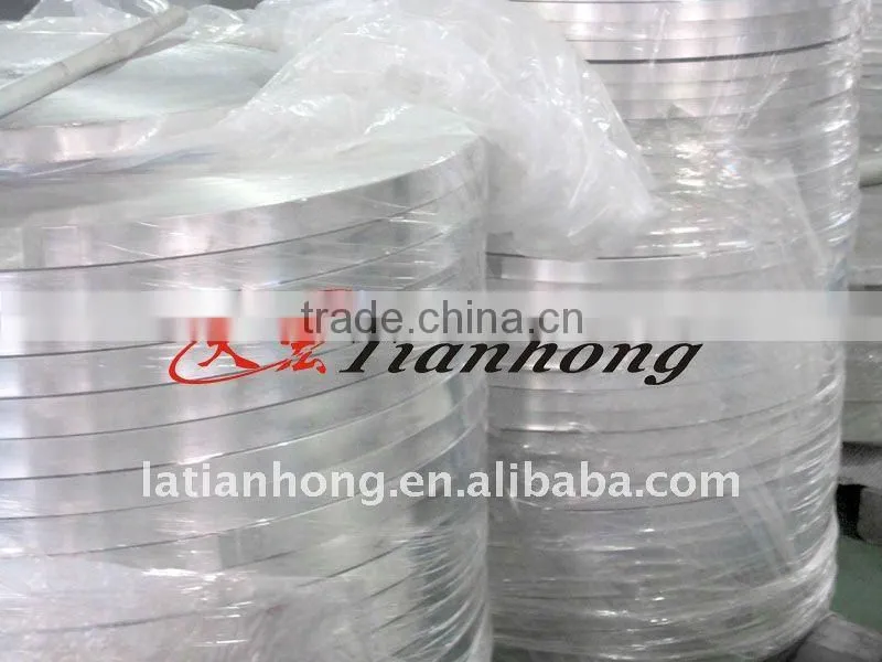 Heat sealable aluminum foil for optical cable shielding