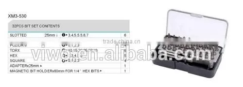 CR-V 6150 screwdriver Bits Set