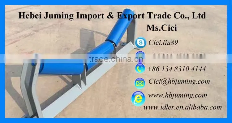 1050mm wide steel belt conveyor idler stand