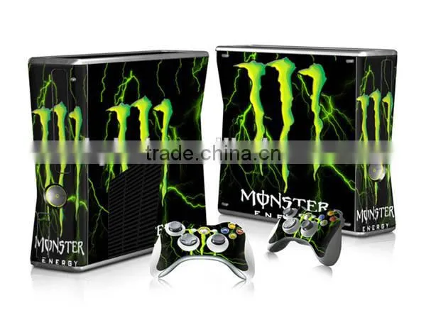 Stylish design with top quality for xbox 360 vinyl skins