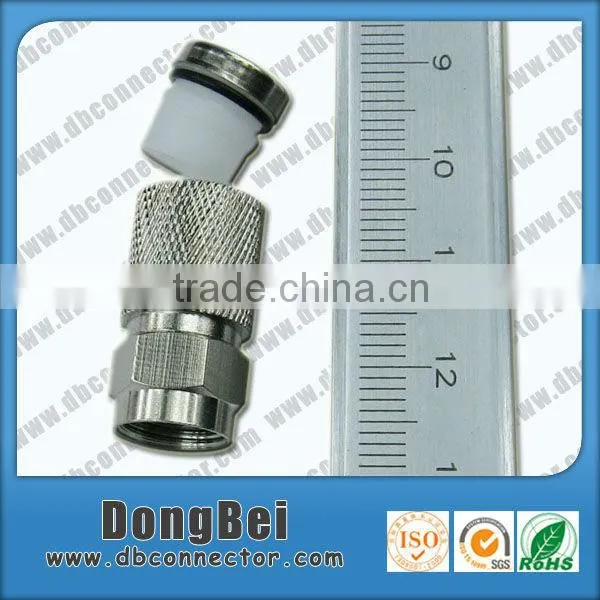 buy rg59 rg6 waterproof high quality f connector coax