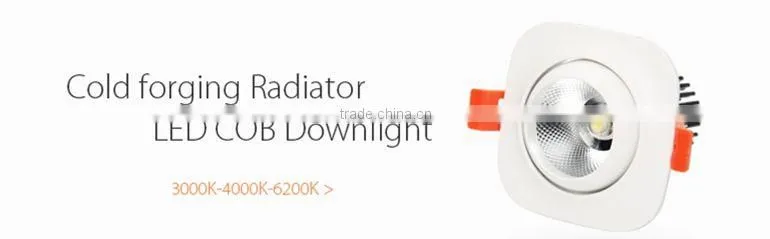 Trending hot products adjustable cob 2016 new led down light