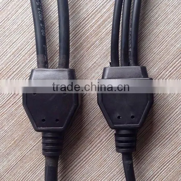 1 input 5 outputs IP68 Wire Spliiter LED lights Y Connector