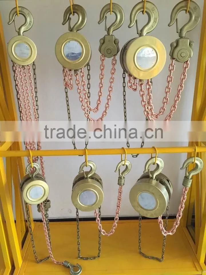 Explosion proof manual chain hoists