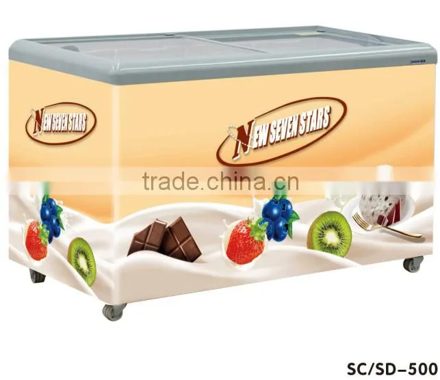 ice cream fridge ice cream Refrigerator ice cream freezer