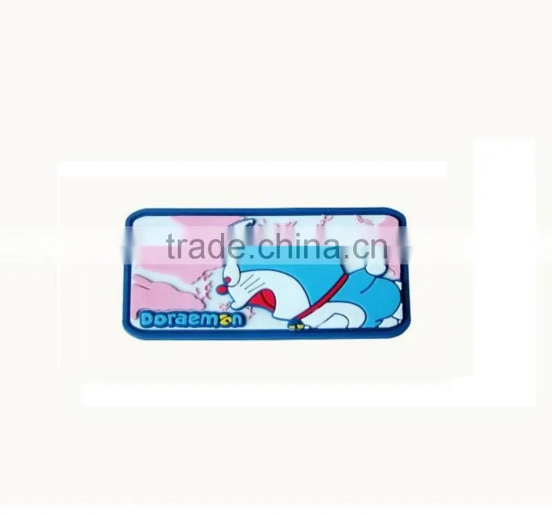 Newly custom 3d rubber patch/pvc rubber 3d patch