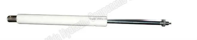 Rigid lock gas strut spring for transfusion chair