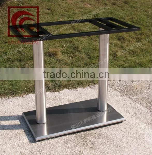 metal folding table leg,stainless steel table leg,removable table leg,table base for granite tops