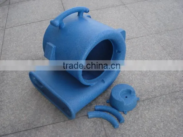 Rotary plastic police specialized screw plastic factory production plastic bull barrels plastic enclosures model is complete