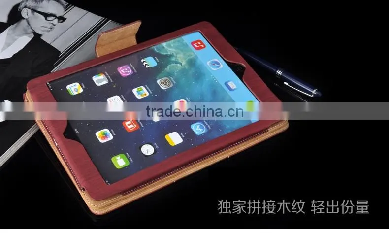 wholesale wood smart case cover for ipad air case sublimation cover