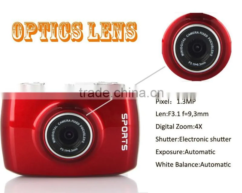 2.0 Inch Water Proof Sports DV /Diving Camera Touch Screen Sports DV/Camera DV200