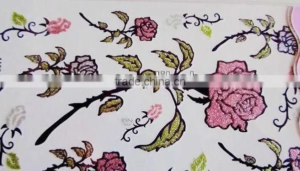 rose shape body tatoo stickers