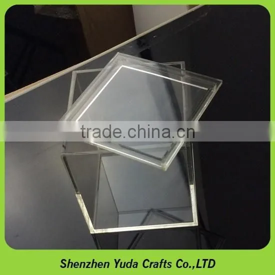 10x10x10cm acrylic favor box display dustproof toy cube