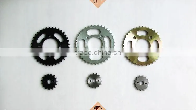 steel motorcycle sprocket and chain kit