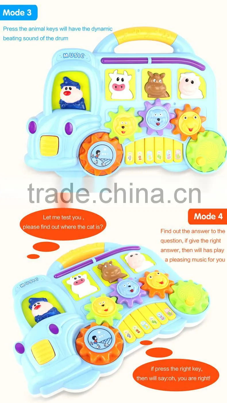 2016 new products for kids educational music instrument piano toys