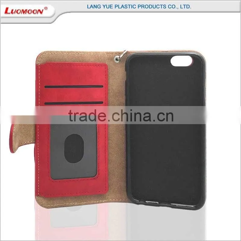 unique zipper stand leather phone case for alcatel one touch TEL 4020 flash 2 pop d5