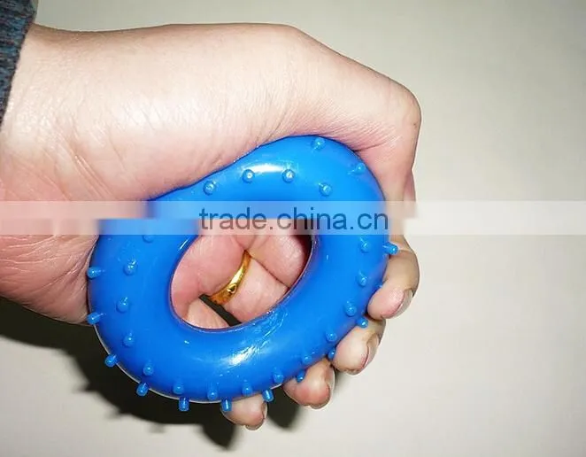 Professional Gift Low Price Fitness Training Colorful Rubber Massage Gripping Ring