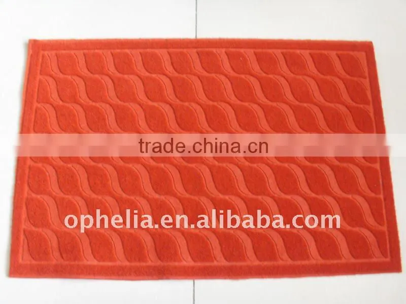 Needle Punched Nonwoven velour compound Carpet