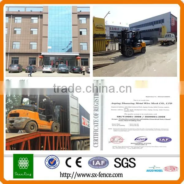hot-dipped galvanized traffic crowd control barrier(Shunxing factory)