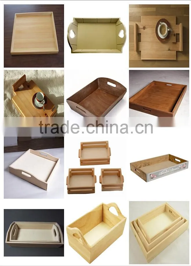2015 hot selling FSC&SA8000 antique large wooden trays,pizza plates for manufactured wholesale