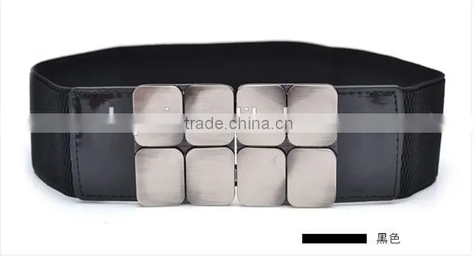 fashion silver metal belt lady fashion belt