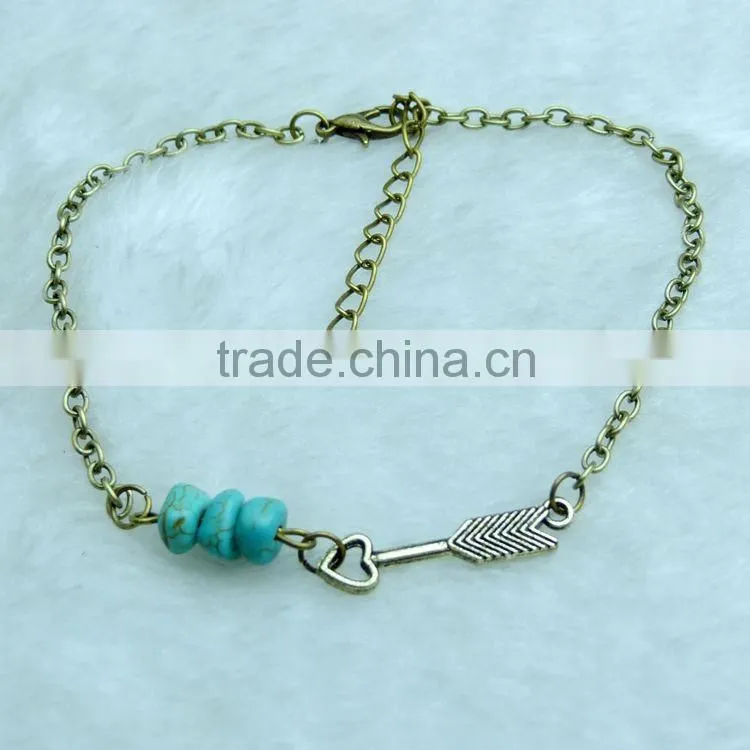 Cupid's arrow god fashion arm chain