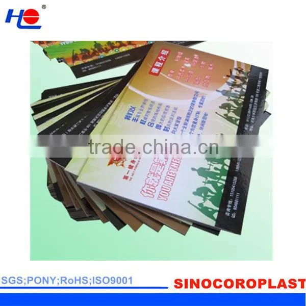 eco-friendly and cleaning pp fluted protection signboard