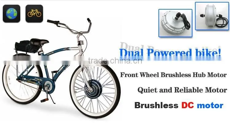 Front 48V 1000W electric bike conversion kit