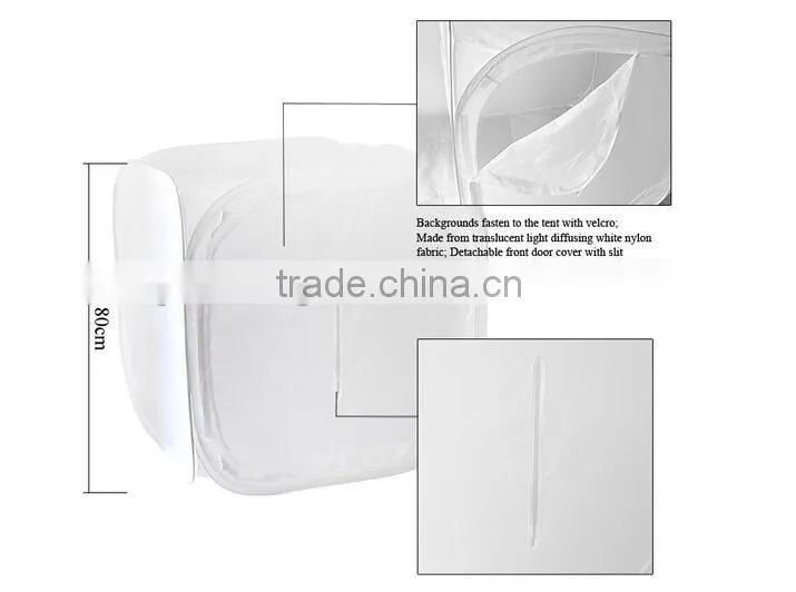 Professional photo studio shooting softbox photo round tent 80cm protable light tent