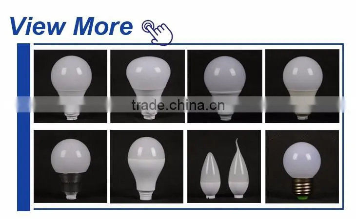 china supplier color unchangeable A65 plastic and aluminum led bulb housing
