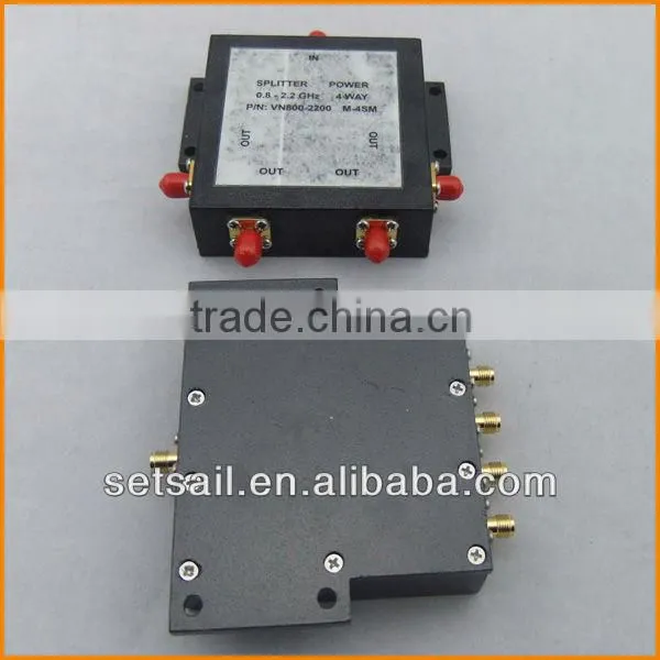 4-way micro-strip SMA-F Power Divider/splitter